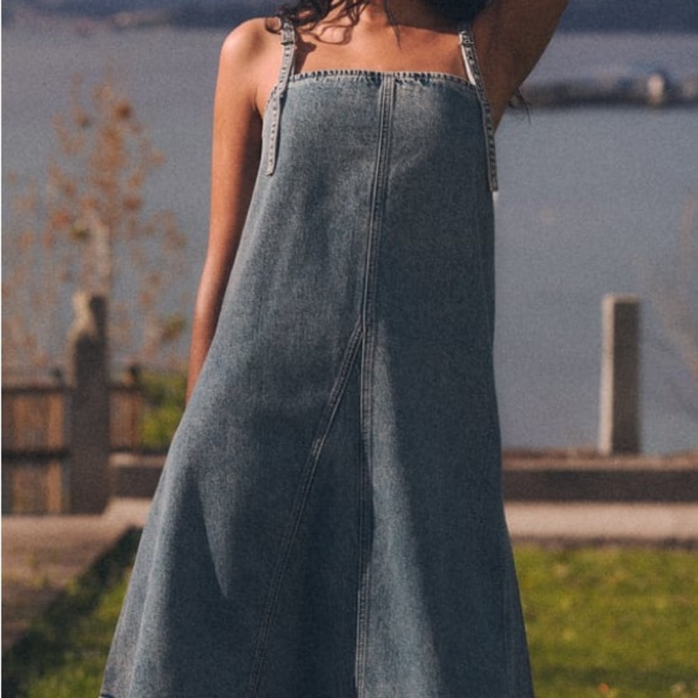 Denim TRF Dress
